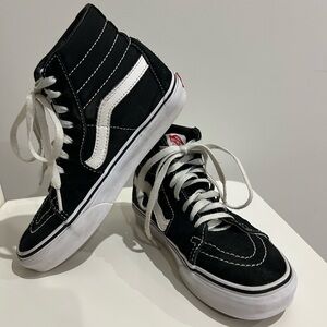 Vans high top sneakers